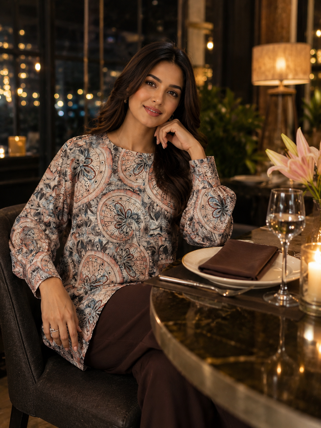 Paisley Elegance Co-Ord Set